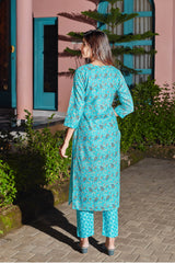 SalwarLove Golden Hour Glam: Firoji Mirror Work Salwar Suit.