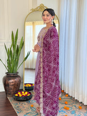 SalwarLove Women's Petrol Rayon Embroidered Straight Kurta with Rayon Pant And Organza Jacquard Dupatta Sets.